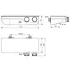 Ideal Standard Ceratherm S200 A7329AA Настенный термостатический смеситель для душа