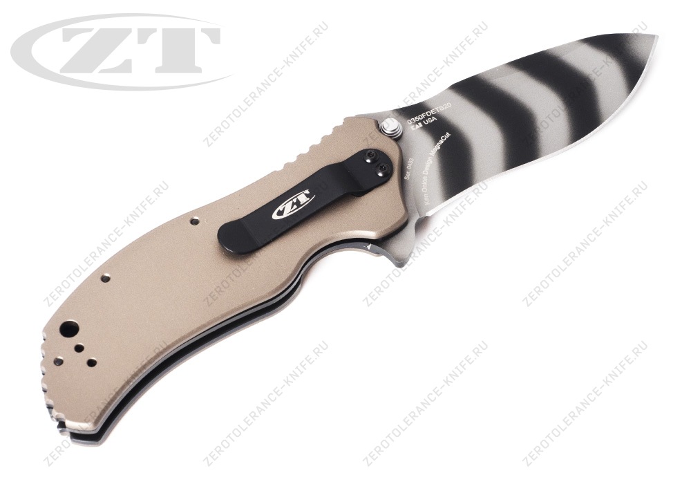 Нож Zero Tolerance 0350FDETS20 Magnacut 20th Anniversary - фотография 