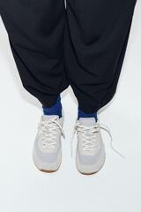 ZARA БЕГОВЫЕ КРОССОВКИ BAREFOOT, СИНИЙ