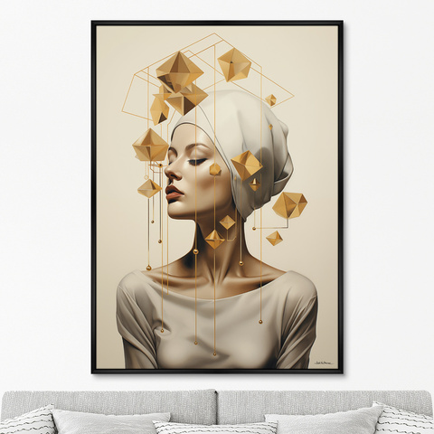 ArtNoMore - Репродукция картины на холсте Сон, как поиск новых горизонтов № 2, 2024г.