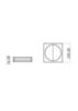 Boheme 10960-B-CR Мыльница, цвет: чёрный