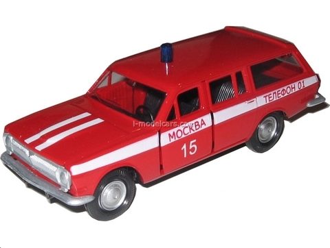 GAZ-2402 Volga Fire Staff Agat Mossar Tantal 1:43