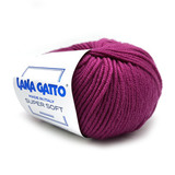 Пряжа Lana Gatto Supersoft 19055 мальва