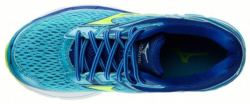 Mizuno Wave Inspire 13 кроссовки беговые женские голубые - 3