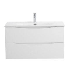 BelBagno Marino MARINO-CER-N-800-2C-SO-BO-P Тумба под раковину подвесная, 80x45.5, цвет: белый фото