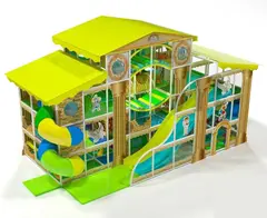 Уличный лабиринт «Олимп» 46,25 м² (9,25*5*4,8 м + 100см декор)