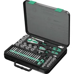 Набор головок с трещоткой Zyklop 8100 SA/SC 2, 1/4" и 1/2" WERA 05160785001