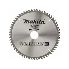 Пильный по алюминию 190x30/20x2.2/1.4x60T Makita D-72970