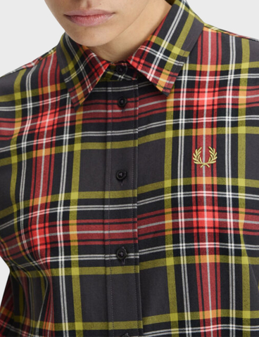 Платье FRED PERRY Tartan Shirt Dress