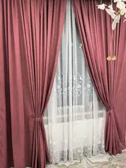 Шторы Канвас в гостиную спальню детскую 280 х 300 см / 1 шт