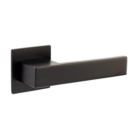 Ручки дверные APECS LOFT H-77115-INOX-BLM черный матовый