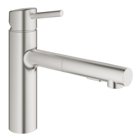 GROHE Concetto 30273DC1 Смеситель для мойки с выдвижным изливом