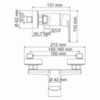 WasserKRAFT Dill 6102 Смеситель для душа, цвет: хром