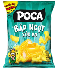 Чипсы Poca со вкусом сладкой кукурузы в сливочном масле