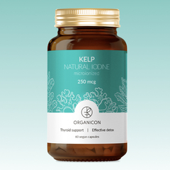 LIPOSOMAL VITAMINS Kelp (Laminaria Japonica) Органический йод микроионизированный, 60 капсул