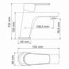WasserKRAFT Dill 6103 Смеситель для раковины, цвет: хром