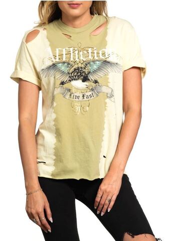 Футболка женская Affliction EAGLE AW25745