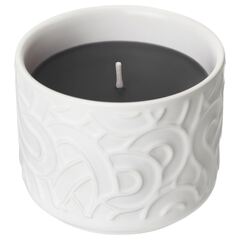 Свеча ароматическая IKEA SOTRONN (СОТРЕНН), Красные ягоды и ваниль, Белый, 25 часов