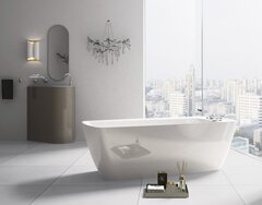 BelBagno BB304 Отдельностоящая акриловая ванна, 170x78, цвет: белый фото