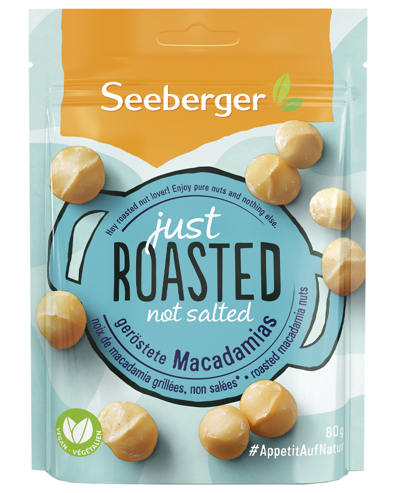Орех макадамия Seeberger жареный 80 гр.