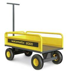 Тележка с поворотной осью Walzmatic 2000L. Пенополиуретановые колеса