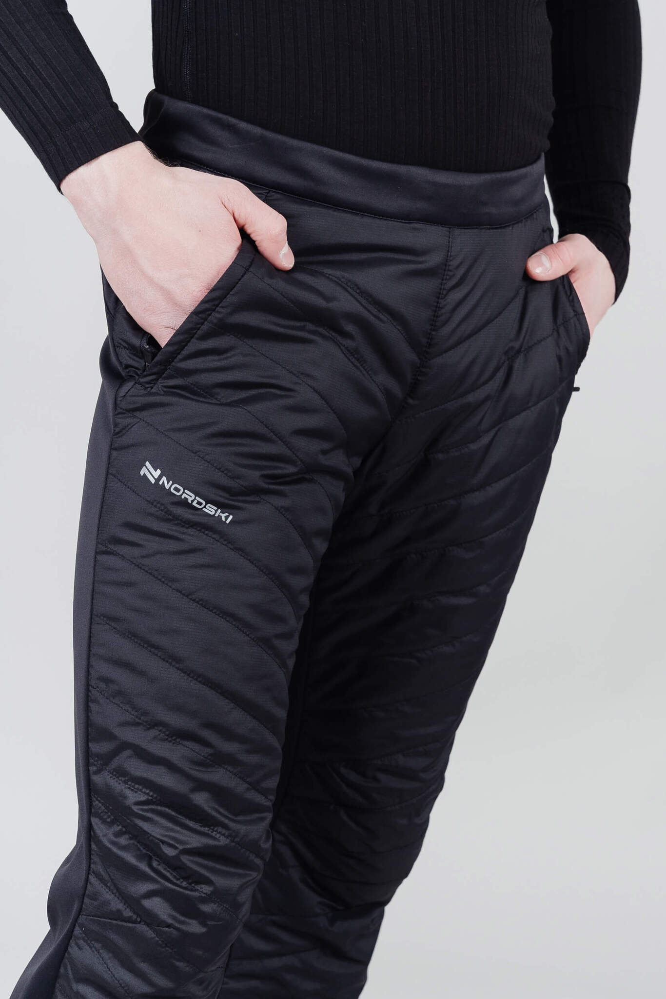 УЦЕНКА-Мужские тренировочные лыжные брюки Nordski Hybrid Warm - 6