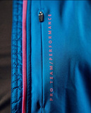 Женская разминочная куртка Proteam Performance Blue
