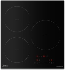 Индукционная варочная панель Midea MIH43103F, 3 конфорки, стеклокерамика