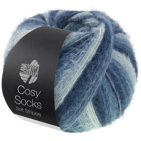Пряжа Lana Grossa Meilenweit 100 Cosy Socks Soft Stripes 106