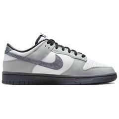 Nike Dunk Low Lx Glitter Swoosh White Light Smoke Grey Women's