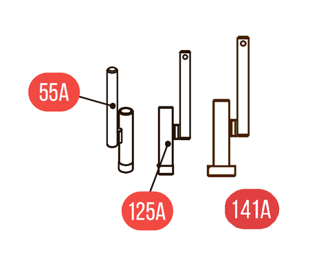 Цена на Комплект №14 для Hybest GSR40A (Стволы S, M , L)
