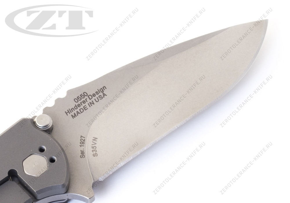 Нож Zero Tolerance 0550 GEN1 HINDERER - фотография 