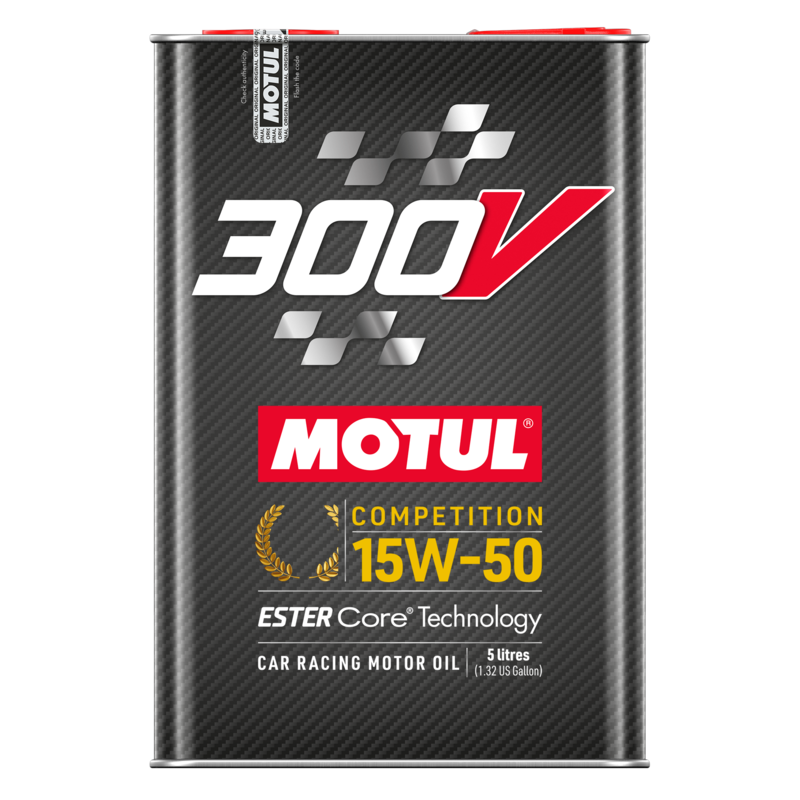 Масло  моторное Motul 300V Competition 15W50 синтетическое 5л