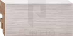 Плинтус МДФ Plintto Loft Bianco Veralinga
