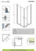 Radaway Eos KDD-B 37303-01-01NB Душевой уголок