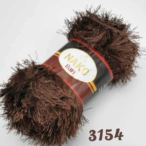 NAKO RAIN 3154, Темный коричневый
