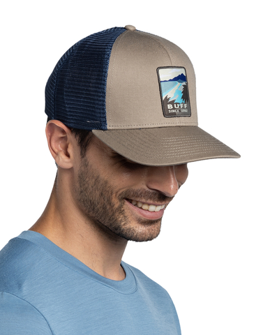 Картинка кепка Buff Explore Trucker Cap Soor Tundra Khaki - 2