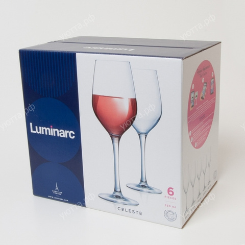 Набор бокалов для вина Luminarc Celeste 350 мл (6 шт) - купить 1