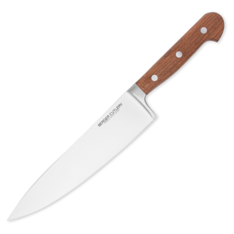 Нож кухонный Шеф 21 см BERGER CUTLERY  Classic Walnut арт. BC200521