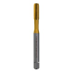 Метчик М10х1,5 (Машинный) DIN371 VHM-HE 6h C/2-3P 100мм a=8,0 HRC45 H-Tools 125F01-C9-0100
