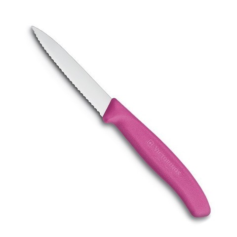 Нож Victorinox для очистки овощей, лезвие 80 mm, Pink (6.7636.L115