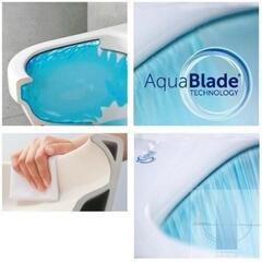 Унитаз подвесной безободковый Ideal Standard Tesi Aquablade T007901+сиденье T352701