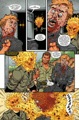 Космический Призрачный Гонщик уничтожает историю Marvel (Эксклюзивная обложка 