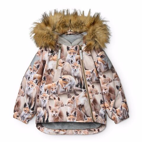 Куртка Molo Hopla Fur Playing Foxes