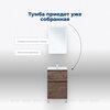 Aquanet 344126 Тумба Алвита new 50 напольная 2 ящ. цв.дуб веллингтон табак (344126)
