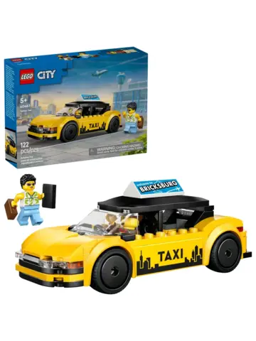 Конструктор City 60487 Желтое Такси