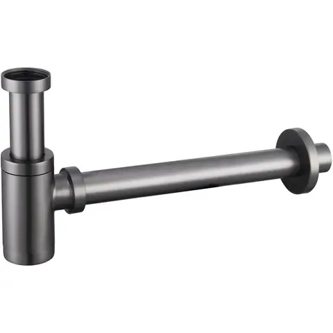 BelBagno BB-SMT2-GM Сифон для раковины, оружейная сталь