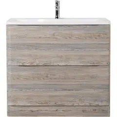 BelBagno Acqua ACQUA-1000-2C-PIA-PS Тумба под раковину напольная, цвет: коричневый фото