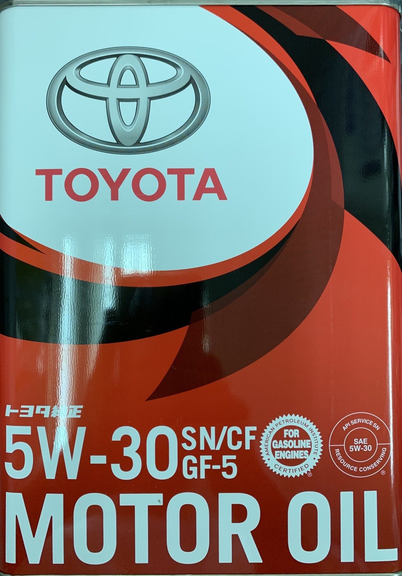 Toyota motor oil 5W30 SN/GF 5 Синтетическое моторное масло