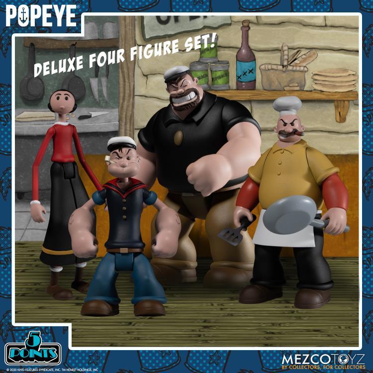 Моряк Попай набор фигурок